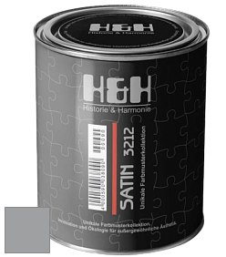 Шелковисто-глянцевая H&H Satin SG цвет RAL 7004 
