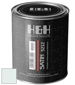 Шелковисто-матовая H&H Satin SM цвет NCS S 0505-B80G 