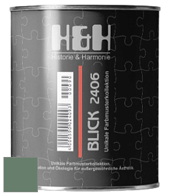 Глубокоматовая краска H&H Blick цвет NCS S 5020-G10Y 
