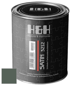 Шелковисто-глянцевая H&H Satin SG цвет NCS S 7010-G10Y 