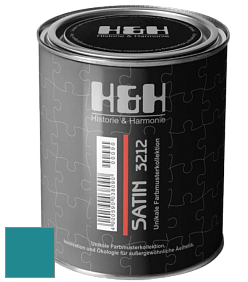Шелковисто-матовая H&H Satin SM цвет RAL 5018 