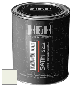 Шелковисто-матовая H&H Satin SM цвет NCS S 0505-G40Y 