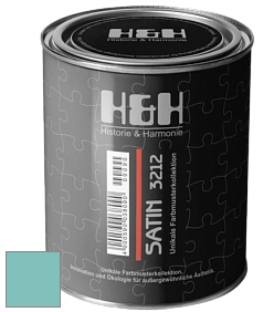 Шелковисто-матовая H&H Satin SM цвет RAL 6027 