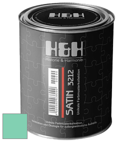 Шелковисто-матовая H&H Satin SM цвет NCS S 1040-B90G 