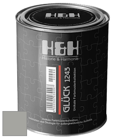 Матовая краска H&H Gluck цвет NCS S 3502-G50Y 