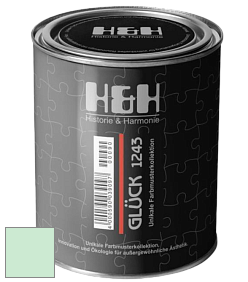 Матовая краска H&H Gluck цвет NCS S 0520-G 