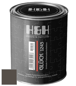 Матовая краска H&H Gluck цвет NCS S 8005-Y20R 