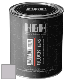 Матовая краска H&H Gluck цвет NCS S 2005-R40B 