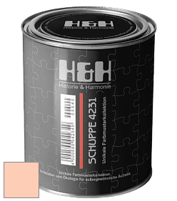 Глубокоматовая краска H&H SCHUPPE цвет NCS S 0520-Y60R 
