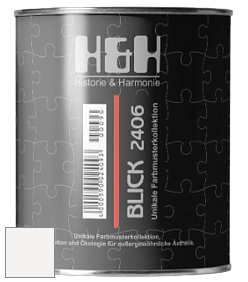 Глубокоматовая краска H&H Blick цвет NCS S 0300-N 