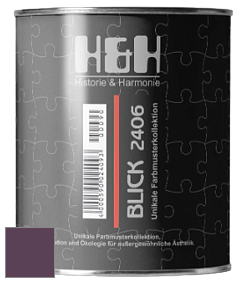 Глубокоматовая краска H&H Blick цвет NCS S 6030-R40B 