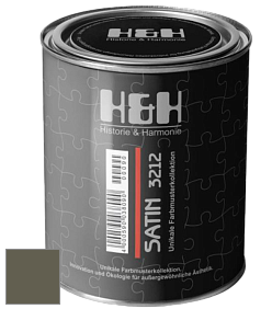 Шелковисто-матовая H&H Satin SM цвет NCS S 7010-G70Y 