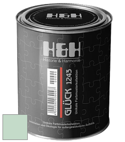 Матовая краска H&H Gluck цвет NCS S 1015-G 
