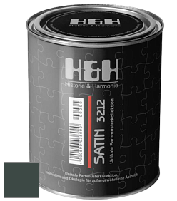 Шелковисто-глянцевая H&H Satin SG цвет NCS S 8010-B90G 