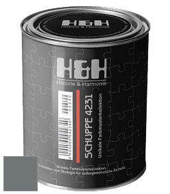 Глубокоматовая краска H&H SCHUPPE цвет DRF 9021 