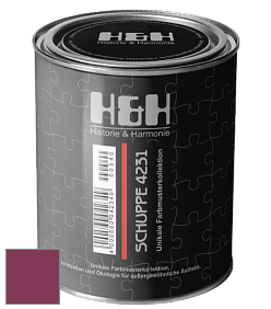 Глубокоматовая краска H&H SCHUPPE цвет DRF 1582 