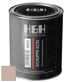 Глубокоматовая краска H&H SCHUPPE цвет DRF 3065 