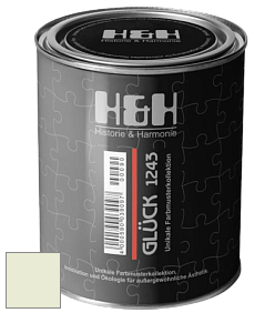 Матовая краска H&H Gluck цвет NCS S 0510-G50Y 