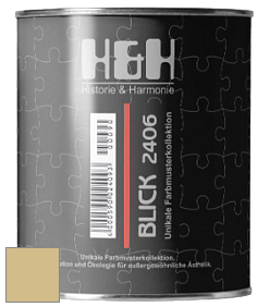 Глубокоматовая краска H&H Blick цвет RAL 1001 