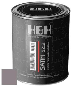 Шелковисто-глянцевая H&H Satin SG цвет DRF 9075 