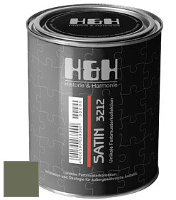 Шелковисто-матовая H&H Satin SM цвет DRF 1175 