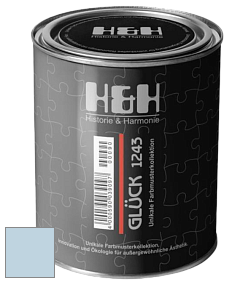 Матовая краска H&H Gluck цвет NCS S 1015-R90B 