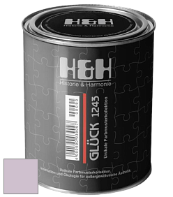Матовая краска H&H Gluck цвет NCS S 1515-R40B 