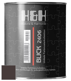 Глубокоматовая краска H&H Blick цвет NCS S 8505-R 
