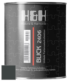 Глубокоматовая краска H&H Blick цвет NCS S 8505-B80G 
