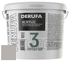 Матовая краска Derufa Интерьер-3 (ТМ) цвет DRF 9051 