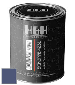 Глубокоматовая краска H&H SCHUPPE цвет DRF 1504 