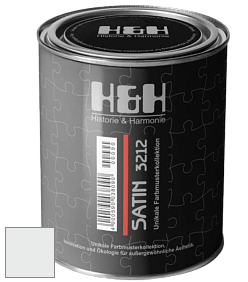 Шелковисто-глянцевая H&H Satin SG цвет NCS S 0601-B 