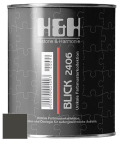 Глубокоматовая краска H&H Blick цвет NCS S 8505-G80Y 
