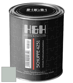 Глубокоматовая краска H&H SCHUPPE цвет NCS S 2005-G 