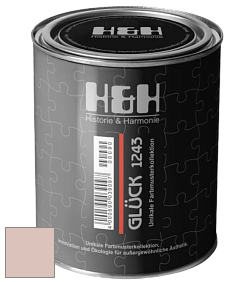 Матовая краска H&H Gluck цвет NCS S 1510-Y80R 