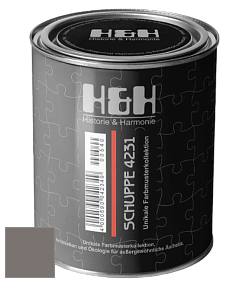 Глубокоматовая краска H&H SCHUPPE цвет DRF 9055 