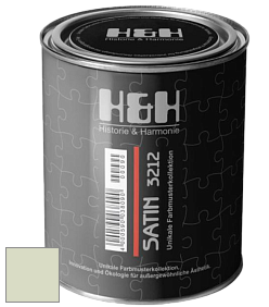 Шелковисто-глянцевая H&H Satin SG цвет NCS S 1010-G40Y 