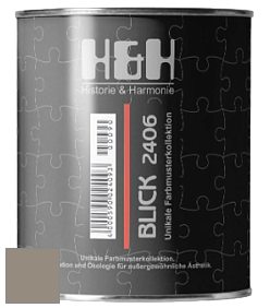 Глубокоматовая краска H&H Blick цвет DRF 9040 