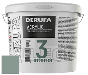 Матовая краска Derufa Интерьер-3 (ТМ) цвет NCS S 4010-B90G 