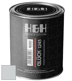 Матовая краска H&H Gluck цвет NCS S 1502-B 