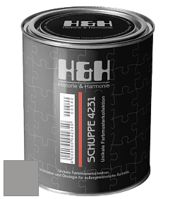 Глубокоматовая краска H&H SCHUPPE цвет DRF 8014 