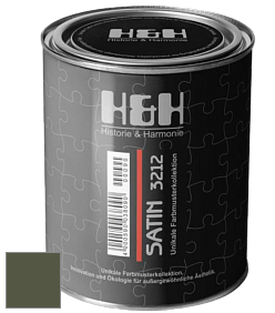 Шелковисто-глянцевая H&H Satin SG цвет DRF 1176 