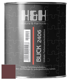 Глубокоматовая краска H&H Blick цвет NCS S 6030-R 