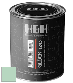 Матовая краска H&H Gluck цвет NCS S 1020-G 