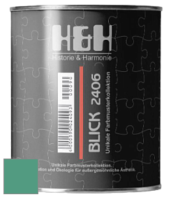 Глубокоматовая краска H&H Blick цвет NCS S 3040-B90G 