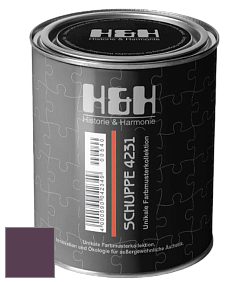 Глубокоматовая краска H&H SCHUPPE цвет DRF 1540 