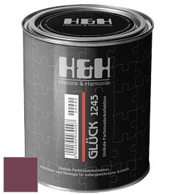 Матовая краска H&H Gluck цвет DRF 1834 