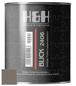 Глубокоматовая краска H&H Blick цвет DRF 9035 