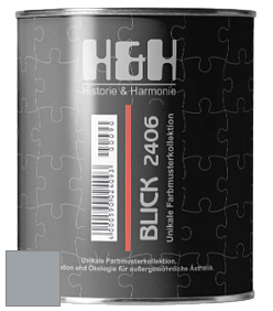 Глубокоматовая краска H&H Blick цвет RAL 7040 