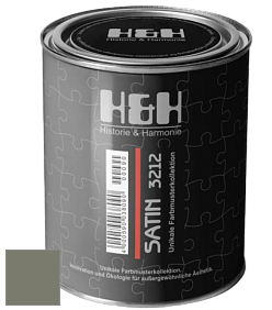 Шелковисто-матовая H&H Satin SM цвет RAL 7003 